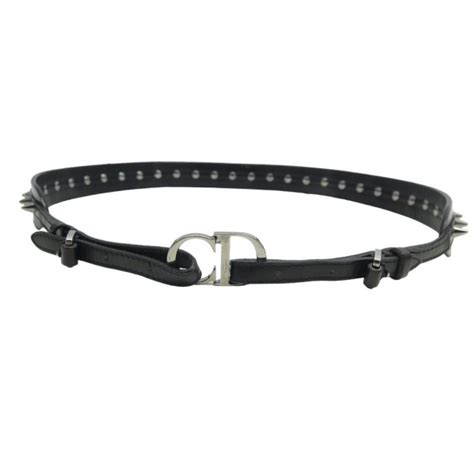 Christian Dior Ceinture Cloutée à Boucle CD 